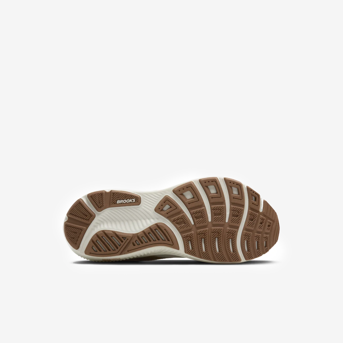 BROOKS GHOST 17 "BROWN-WHITE"